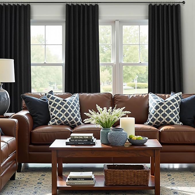 Nursery Blackout Curtains 63 Inch Length - Image 2