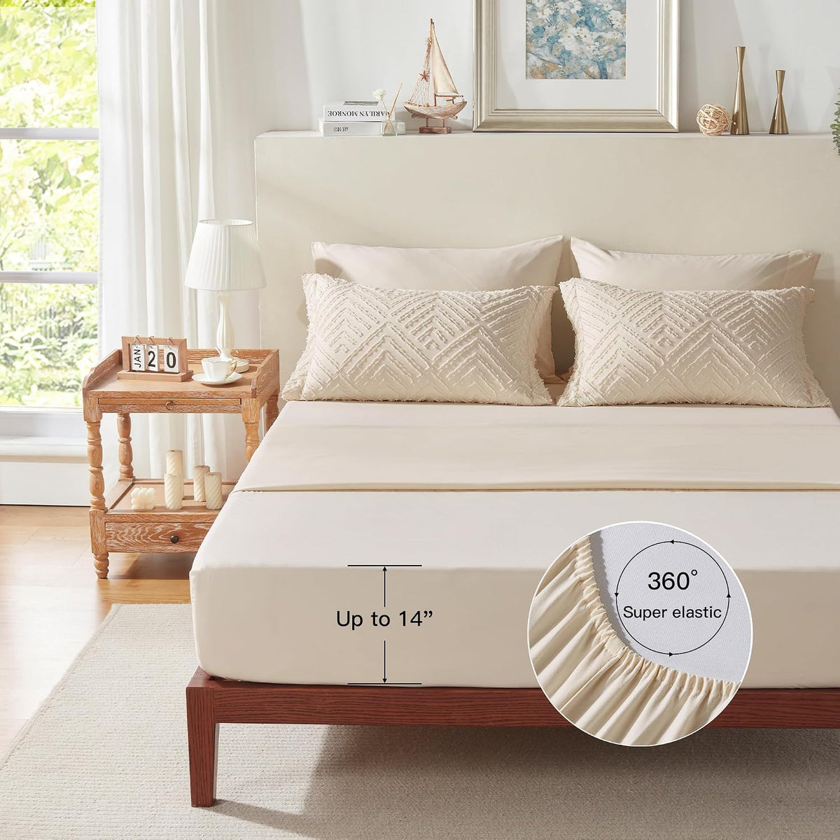 zzlpp full size comforter sets 7 piece,beige bed on a desk or shelf