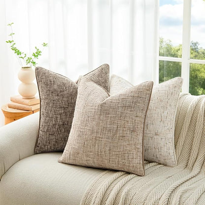 a moment Khaki Reversible Pillow Covers 2 Pack - Image 2