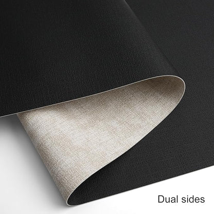 Table Runners 55 Inches Long, Dual-Sided Faux Leather Farmhouse Table Runner - Image 2