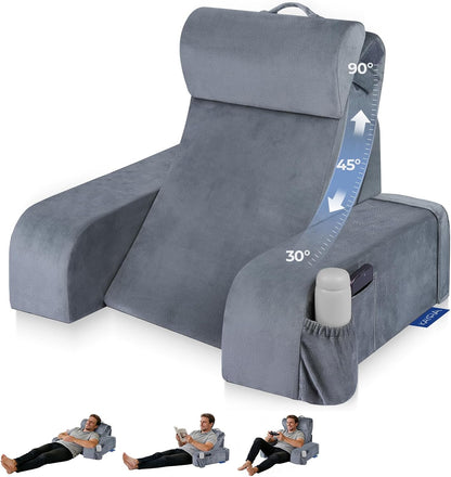 kayfia reading pillow, 30-90° stepless adjust angle &, main product view