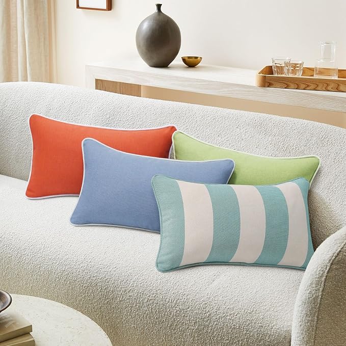 Decorative Outdoor Water Repellent Throw Pillows - Image 5