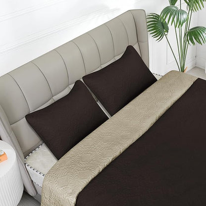 Easy-Going Twin Size Reversible Quilt Set - Image 2