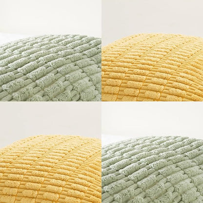 Fancy Homi Set of 4 Spring Boho Decorative Throw Pillow Covers 22x22 Inch - Image 4