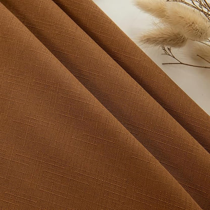 maxmill Fall Tablecloth Waterproof Spillproof Wrinkle Resistant Soft Linen - Image 8