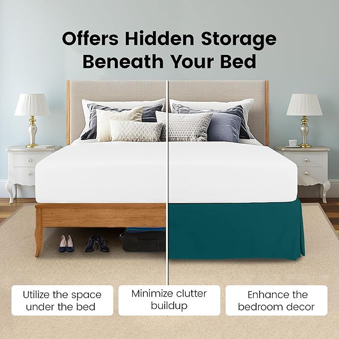 Utopia Bedding Twin Bed Skirt - Image 3