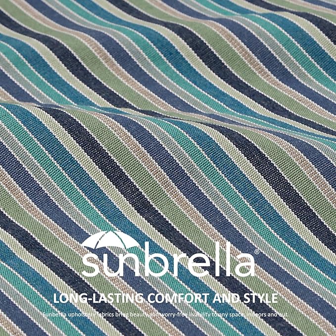Sunbrella Square Corner Seat Cushions, Indoor Outdoor Water Repellent Universal - Image 2