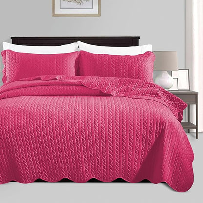 IR Imperial Rooms California King Quilt Bedding Set Size + 2 Pillow Shams by IRImperialRooms