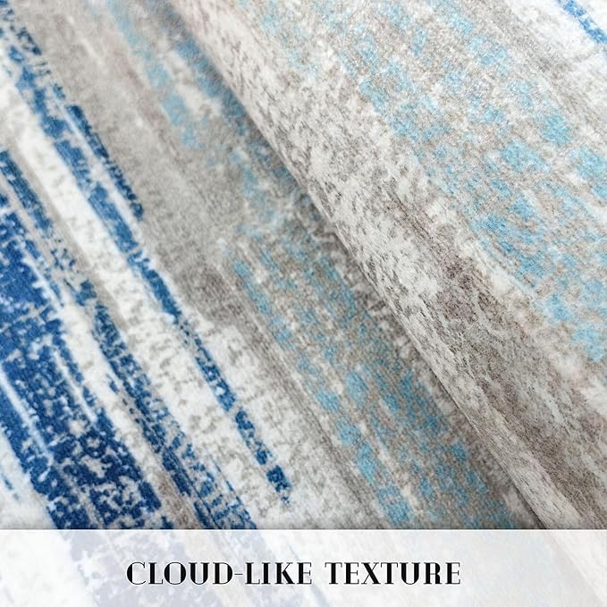 Modern Abstract Runner Rug 2x10 - Image 8