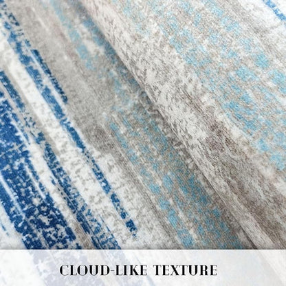 Modern Abstract Runner Rug 2x10 - Image 8