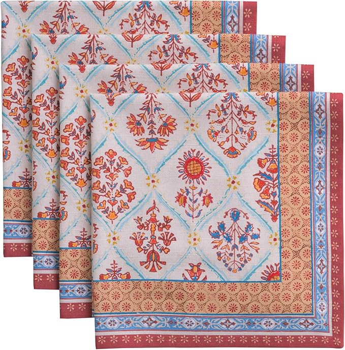 Maison d' Hermine Cloth Napkins Set of 4 100% Cotton by MaisondHermine