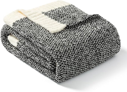 Snuggle Sac Heather Black Throw Blanket by SnuggleSac