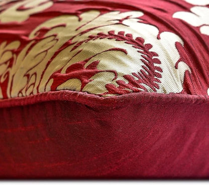 The HomeCentric Red Bed Runner for King/Queen/Twin Jacquard Decorative Bed - Image 7