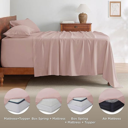 Bedsure Deep Pocket Full Size Bed Sheets Set - Image 9