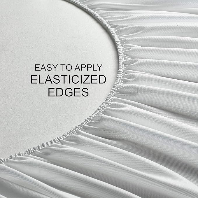 Twin Mattress Protector by PURE BAMBOO, Waterproof - Image 6