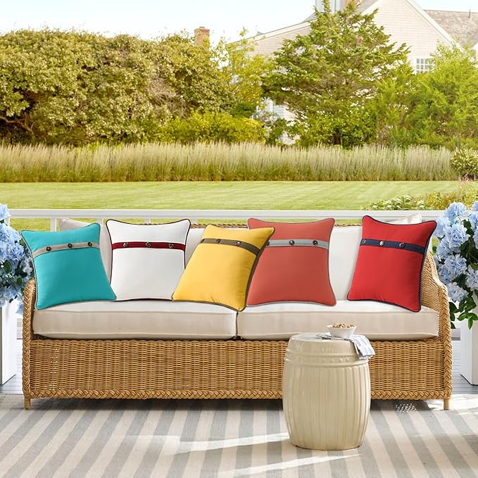 Outdoor Sunbrella Decorative Pillows - Image 3