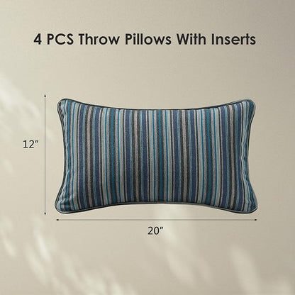 Sunbrella Decorative Outdoor Water Repellent Throw Pillows - Image 8
