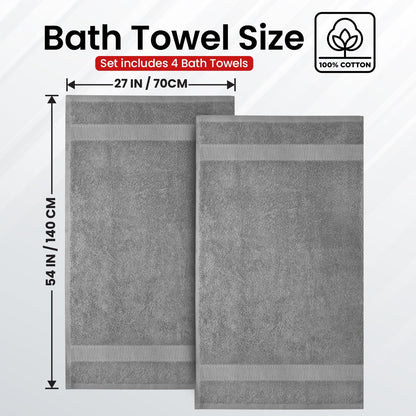 infinitee xclusives 100% ring-spun cotton bath towels for, close-up detail