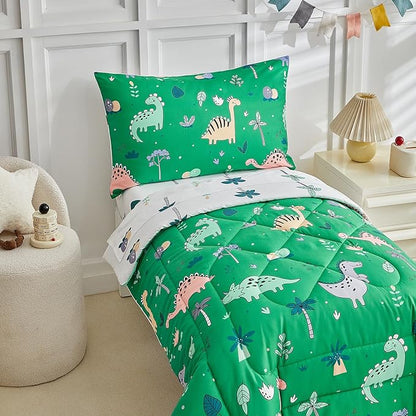 DuShow Dinosaur Toddler Bedding Set - Image 7