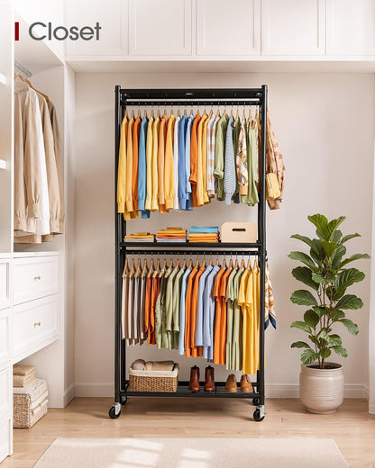 sakugi clothes rack - 33.0" x 12.2" x, front angle view