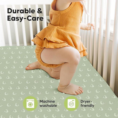 KeaBabies 2-Pack Baby Crib Sheets - Image 7