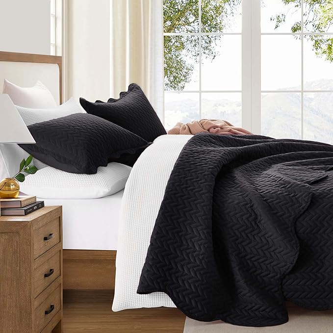 IR Imperial Rooms 8 Pack Quilt King Size Bedding - Image 4