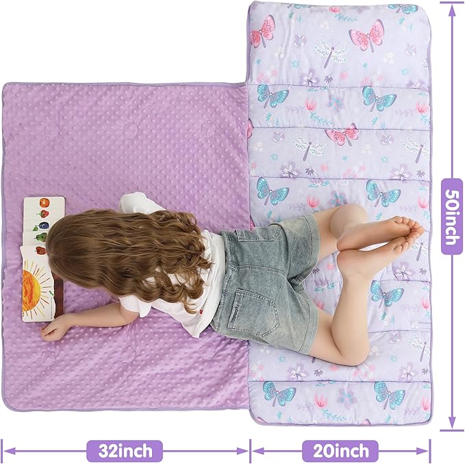 Viviland Toddler Kid Nap Mat for Preschool, Slumber Bag - Image 2