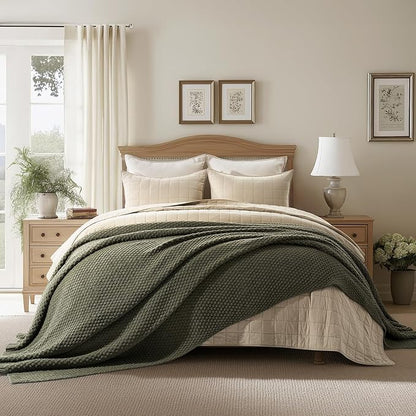 EVERGRACEHOME Chunky Chenille Knit Throw Blanket - Image 4