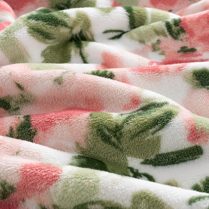 Luxury Printed Fleece Warm Blanket, Soft Lightweight Velvety Plush Throw - Image 9