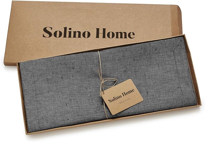 Solino Home Linen Table Runner 36 Inches - Image 5