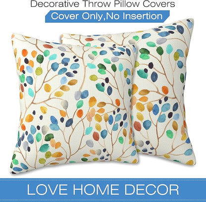 Throw Pillow Cover Case Abstract Floral - Image 3