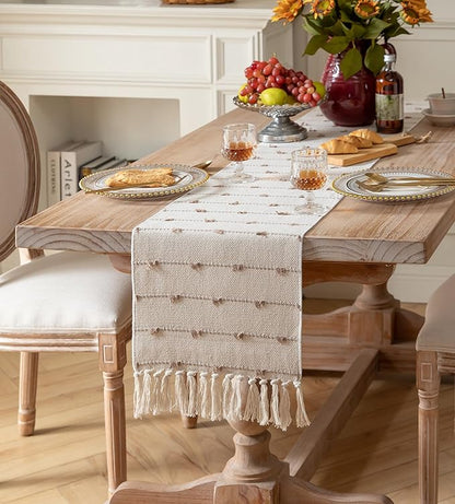 Caflife Boho Table Runner 108 Inchs Long - Image 6