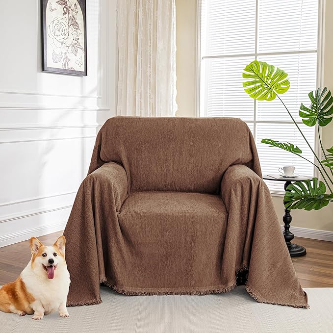 MYSKY HOME Chair Couch Covers Sectional Couch Covers by MYSKYHOME