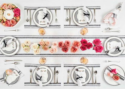 Solino Home Linen Table Runner 72 Inches Long - Image 9