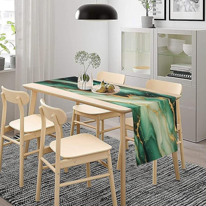 Marble Print Table Runner, Modern Fashion Style Abstract Table Runner - Image 8