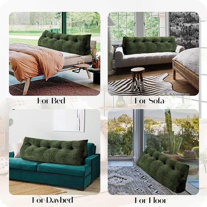 Large Bolster Triangular Headboard Wedge Backrest Positioning Support Bed Rest - Image 4