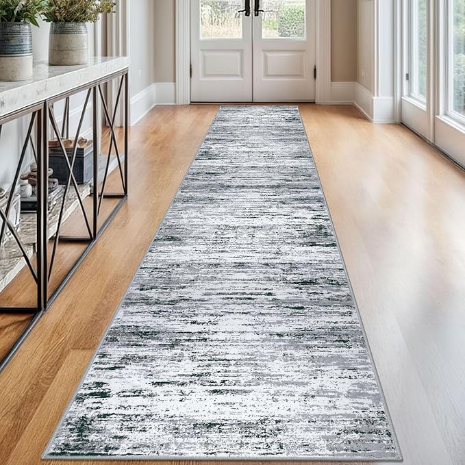 Modern Abstract Runner Rug 2.6x12 by lansny