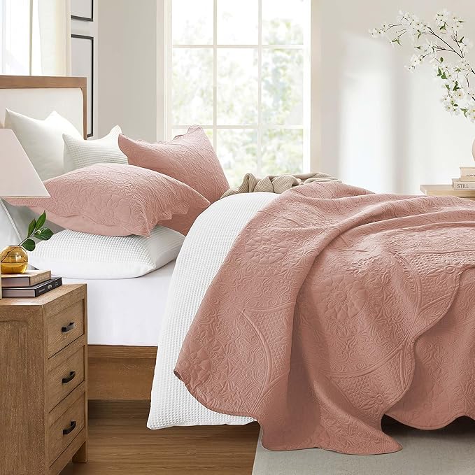 IR Imperial Rooms 8 Pack Quilt King Size Bedding - Image 6