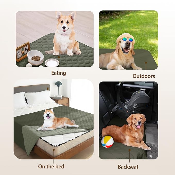 gogobunny 100% Double Sided Waterproof Dog Blanket Soft Pet Bed Cover - Image 3