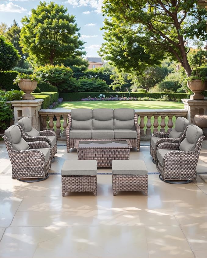 Luxury 24x24x6 Inch Smile Patio Dining Chair Cushions Set of 4 - Image 6