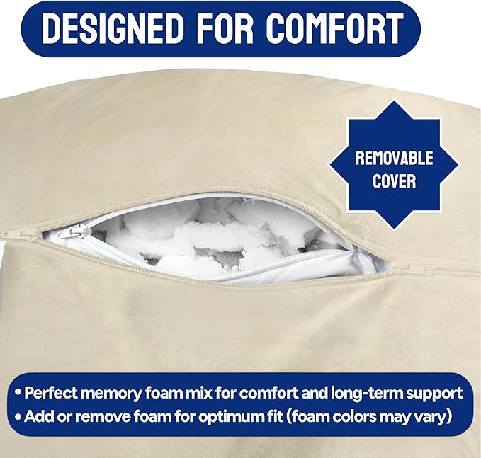 ComfortSpa Reading Pillow for Kids Teens Adult, Back Rest Pillow - Image 8