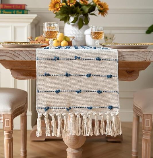 Caflife Boho Table Runner 72 Inchs Long by Caflife