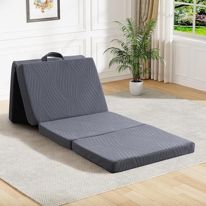 Foldable Memory Foam Mattress by GEMBED