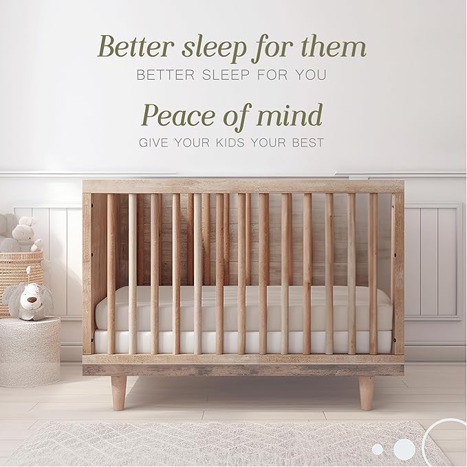 Bella Coterie Luxury Bamboo Viscose Crib Sheet | Organically Grown | Ultra Soft - Image 2
