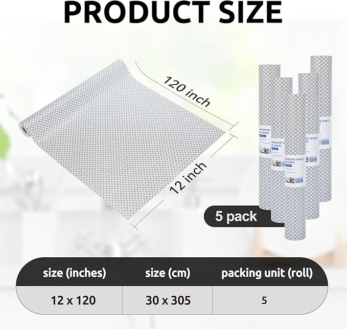 RAY STAR 12X120 Inch Shelf Liner - Image 5