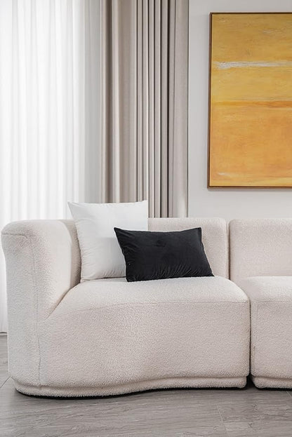 26x26 Euro Pillow Covers : 2 Pack Cozy Soft Velvet Oversized Couch Pillow Shams - Image 4