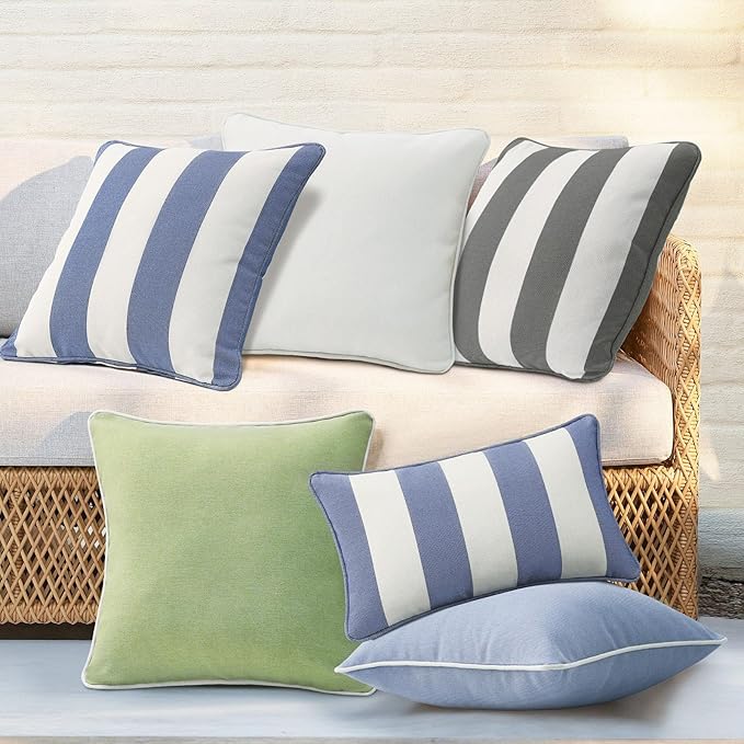 Decorative Outdoor Water Repellent Throw Pillows - Image 5