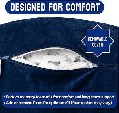 ComfortSpa Reading Pillow for Kids Teens Adult, Back Rest Pillow - Image 8