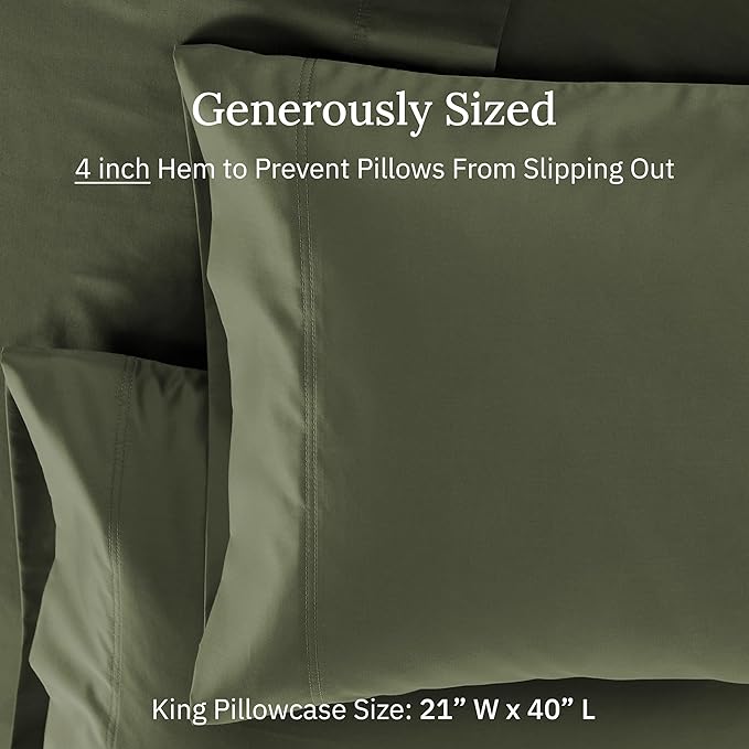 California Design Den King Size Pillowcase Set of 2 - Image 4
