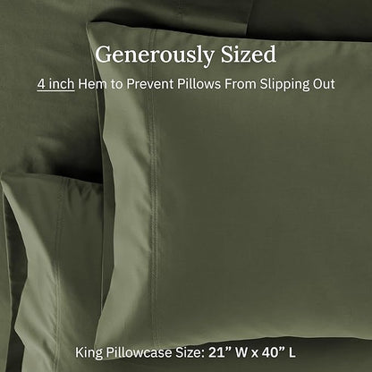 California Design Den King Size Pillowcase Set of 2 - Image 4